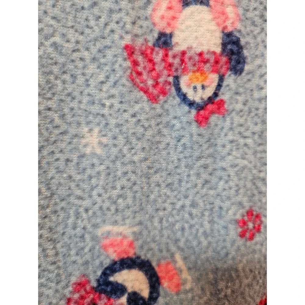 Steve Toddler Girls Blue Fleece Penguin Footed Sleeper Pajamas 3T FD0670-9